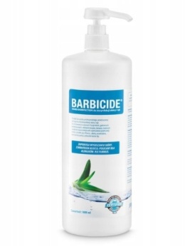 BARBICIDE Plyn do dezynfekcji rąk Hand Disinfection 250ml: 1000ml
