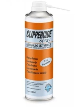 CLIPPERCIDE SPRAY DEZYNFEKCJA MASZYNEK OSTRZY 0,5L
