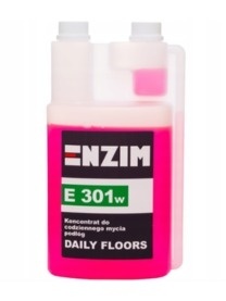 ENZIM E301W Koncentrat do codziennego mycia podłóg 1L Zapach Wiśnia