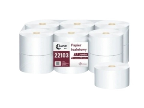 Papier toaletowy a'12 Jumbo celuloza 2 warstwy 90m